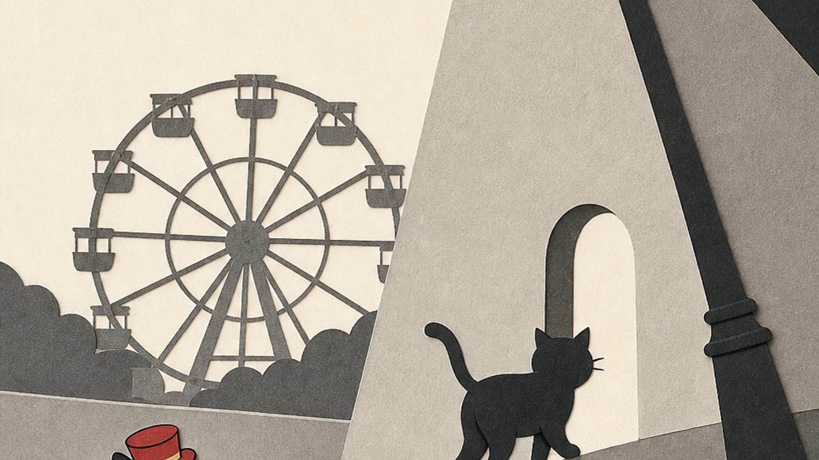 Original Monocurator collage for The Third Man