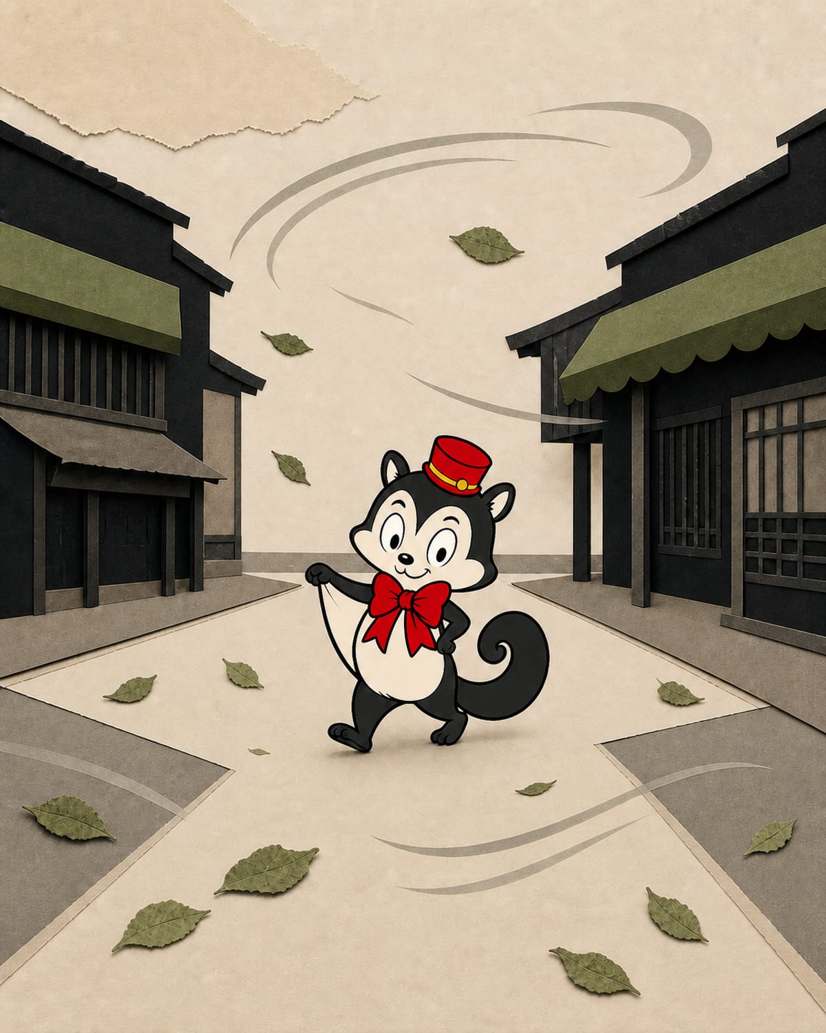 Original Monocurator collage for Yojimbo