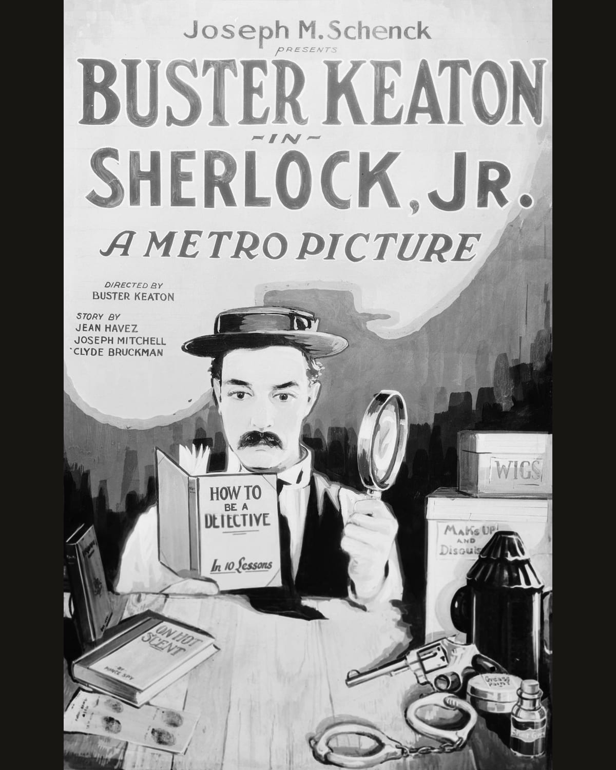 Original poster for Sherlock Jr.